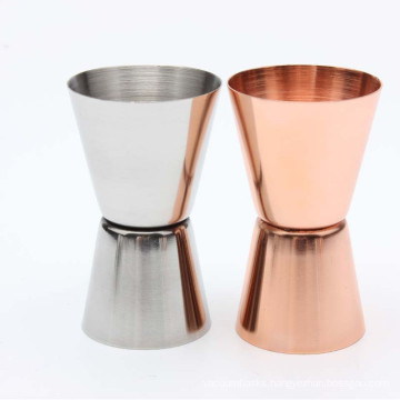 30/45 ml  Double Spirit Measuring Cup Stainless Steel Barware Tool Cocktail Wine Jigger with Custom Logo